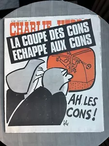 CHARLIE HEBDO N°395 8 JUIN 1978 EN TRÈS BON ÉTAT - Imagen 1 de 2