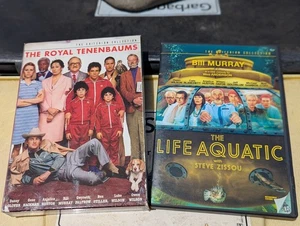 WES ANDERSON LOT THE ROYAL TENENBAUMS LIFE AQUATIC bill Murray dvd LOT comedy - Picture 1 of 4