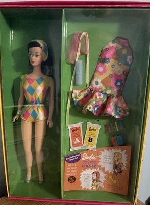 MUÑECA BARBIE MÁGICA COLOR MATE 2003 REPRODUCCIÓN VINTAGE EDICIÓN LIMITADA JUEGO DE REGALO EN CAJA ORIGINAL Foto 1 de 4
