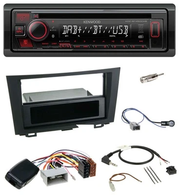 Kenwood Lenkrad CD USB Bluetooth DAB Autoradio für Honda CRV (2006-2012) - Bild 1 von 4