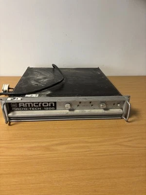 AMCRON Macro-Tech 1200  Power Amplifier Read description Power Tested Only - Image 1 of 4