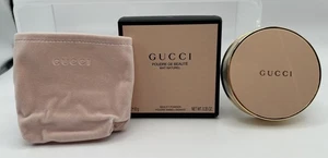 Polvo facial de belleza Gucci Poudre De Beaute Mat Naturel # 06 0,35 oz 10 g NUEVO con caja - Imagen 1 de 7