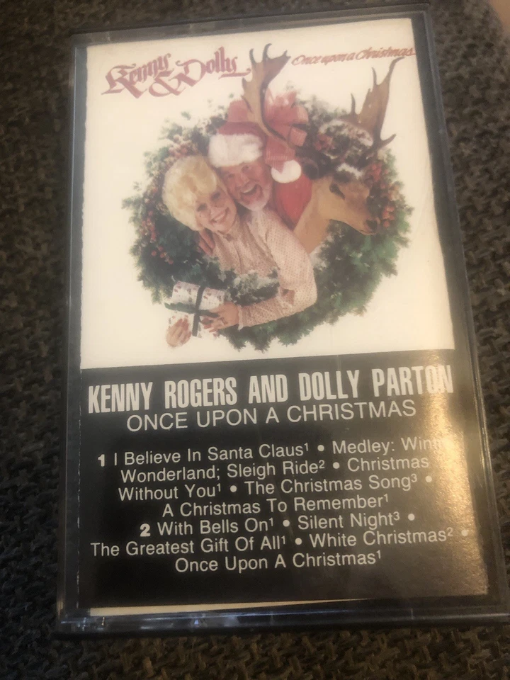 Cassette-Dolly & Kenny- Once Upon A Christmas-MULTIPLE Cassettes SHIP FREE! Foto 1 de 2