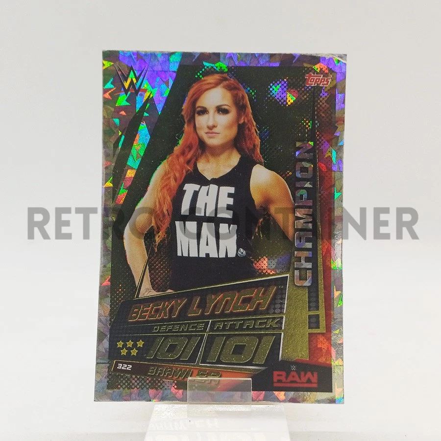 TOPPS WWE Slam Attax Universe 2019 Wrestling Card - 322 Becky Lynch - Image 1 of 1