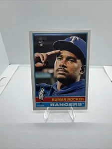 2025 Topps Heritage - KUMAR ROCKER Image Variation - Rangers RC - Bild 1 von 2