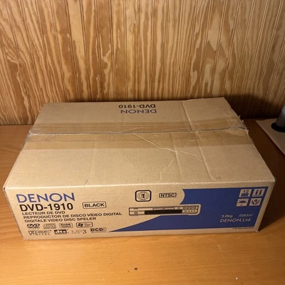 Reproductor de video DVD DENON DVD-1910 DVD/CD con control remoto PROBADO  Foto 1 de 4