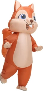 Spinosaurus aufblasbares Eichhörnchen Kostüm für Erwachsene Weihnachten und Thanksgiving... - Bild 1 von 6