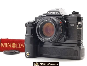 [Near MINT] Minolta New X700 Film Camera 50mm f1.4 Lens + Motor Drive From JAPAN - Picture 1 of 16