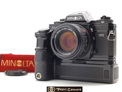 [Near MINT] Minolta New X700 Film Camera 50mm f1.4 Lens + Motor Drive From JAPAN - Image 1 of 4
