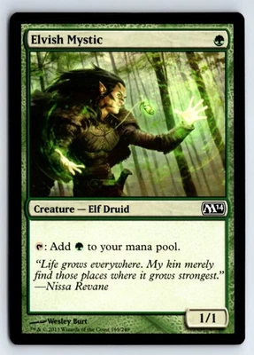 Elvish Mystic - Magic 2014 - Image 1 of 2