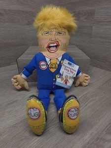 2016 President Donald Trump 17" Pet Dog giocattolo nuovo con etichette raro Casa Bianca  - Foto 1 di 5