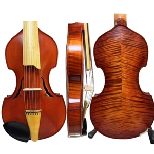 New Baroque style Master 7×7 Strings 16" Viola d'Amore carved horse scroll#15812 - Picture 1 of 11