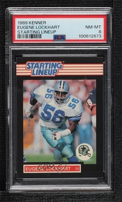 1989 Kenner Starting Lineup Eugene Lockhart PSA 8 Rookie RC - Image 1 of 2