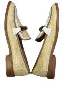 Mocasín Dolce Vita Sarara Flats Miel Rafia Beige Talla 7 - Imagen 1 de 11