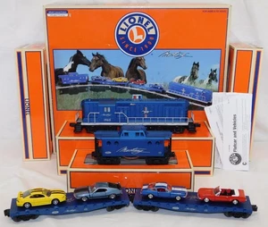 Juego de tren Lionel 6-21953 Ford Mustang GP-7 diésel + planos con diferencial Mustangs "1965" - Imagen 1 de 24