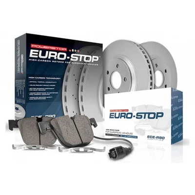 Power Stop Brake Kit For Audi A4/A4 Quattro 2009 - 2016 | Rear | Euro-Stop - Image 1 of 4