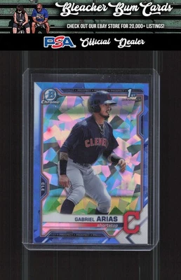 2021 Bowman Sapphire Edition BCP-89 Gabriel Arias - Image 1 of 2