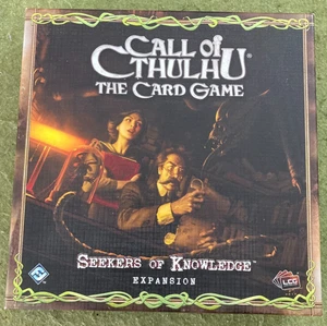CALL OF CTHULHU LCG - SEEKERS OF KNOWLEDGE DELUXE EXPANSION - Picture 1 of 3