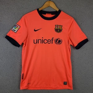 CAMISETA DE FUTBOL BARCELONA 2010 2011 VISITANTE CAMISETA DE FUTBOL NIKE 355020-870 HOMBRE Pequeña - Imagen 1 de 8