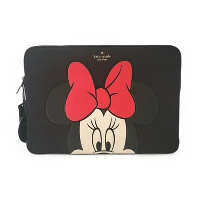 Kate Spade KG703 Disney X Minnie Mouse Universal Laptop Sleeve Black Multi 15" - Image 1 of 4