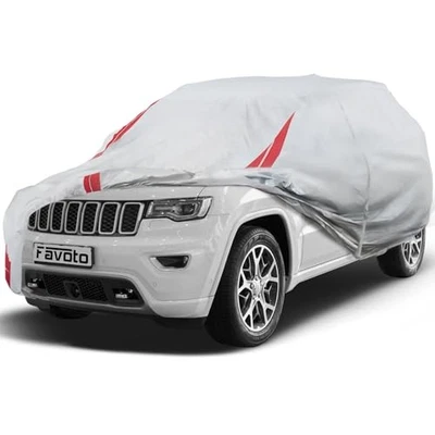 For Jeep Grand Cherokee 1992-2021 Waterproof Car Cover All Weather 6 Layers Foto 1 de 4