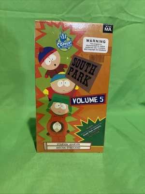 South Park Volume 5 VHS Tape Comedy Central Rhino Home Video Vtg 1997 New Sealed - Image 1 of 4