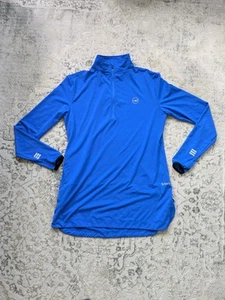 Veil Garments Spark 1/4 Pullover Women's L Cobalt Blue Modest Performance - Picture 1 of 6