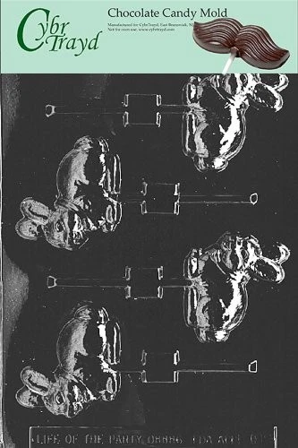 Cybrtrayd Life of the Party E188 Conejito con Arco Lolly Pascua Chocolate Caramelo Foto 1 de 1