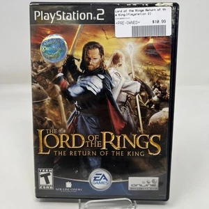 Lord Of The Rings: Return Of The King PS2 (PlayStation 2, 2003) CIB Fast Ship! - Picture 1 of 4