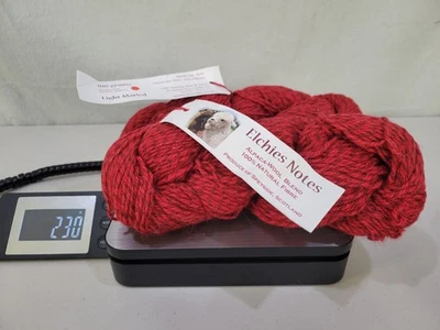 2 Skeins Elchies Notes Alpaca Wool Blend from Speyside Scotland Light Marled - Image 1 of 4