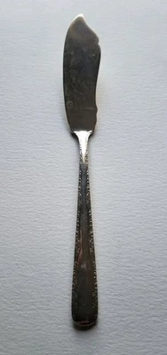 CUCHILLO MANTEQUILLA GORHAM ''CAMELLIA'' PLATA ESTERLINA 7 1/8"" Esparcidor, Sin Monograma Foto 1 de 4