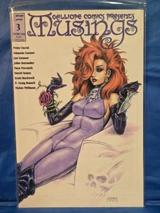 Galliope Comics Presents Musings # 3 Comic Book J.M. Linsner 1993 - Picture 1 of 3