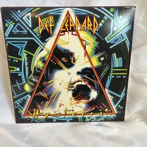 Def Leppard Hysteria 1st PRESS  1987 MASTERDISK Etched Vinyl LP  830-675-1 Q-1 - Picture 1 of 10