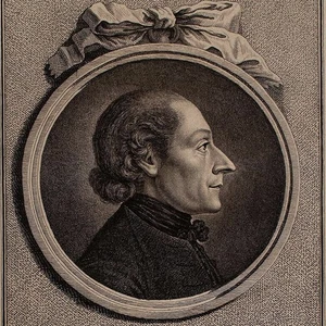 Georg Schmoll Porträt Johann Caspar Lavater Philosoph Orig Kupferstich 18 Jhd - Bild 1 von 3