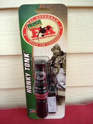 Vintage Primos Final Approach Honky Tonk Goose Call, Short Reed, In Package, USA - Image 1 of 4