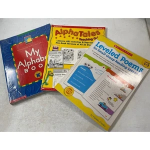 Scholastic - Pre K - 3 GRADE Workbook with Motivational Pre Owned - Picture 1 of 4