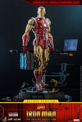 Iron Man (Deluxe) The Origins Collection Diecast Hot Toys CMS08-D38 - Imagen 1 de 4