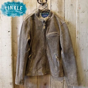 Polo Ralph Lauren Suede Riders Jacket M Men s Leather Suede Single Biker Outer - Picture 1 of 6