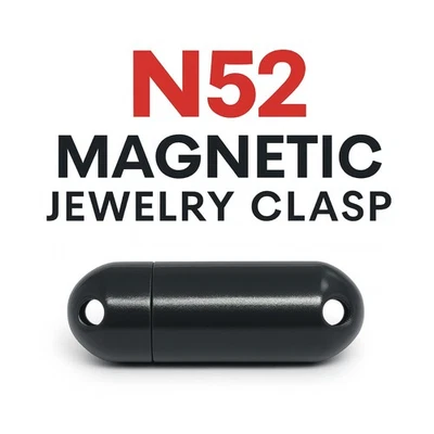 N52 Magnetic Jewelry Clasps – Ultra Strong Magnet Necklace & Bracelet Closures - Image 1 of 4