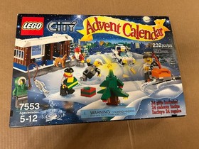 LEGO CITY: City Advent Calendar (7553)- Brand New In Factory Sealed Box