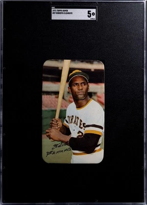 Topps Super 1971 - Roberto Clemente #37 SGC 5 Foto 1 de 2