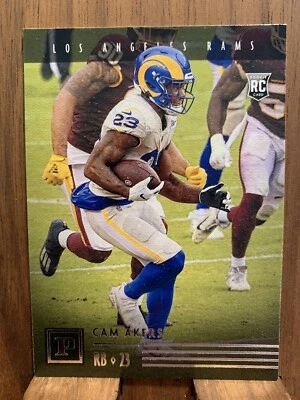 2020 Panini Chronicles - Panini #PA-32 Cam Akers (RC) - Image 1 of 2