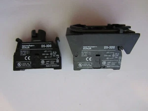 2 X SPRECHER + SCHUH D5-3D0 CONTANCT BLOCKS + MOUNT USED - Picture 1 of 5