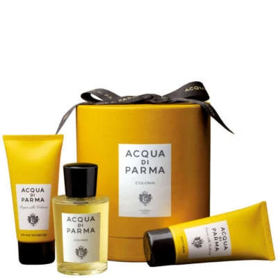 ACQUA DI PARMA COLONIA 3.4 OZ EDC, 2.5 OZ GEL DE DUCHA y JUEGO DE REGALO CREMA CORPORAL Foto 1 de 2