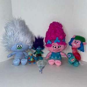 Trolle Plüsch Stofftier Figur Set - Poppy Branch Guy Diamond Dreamworks Film - Bild 1 von 11