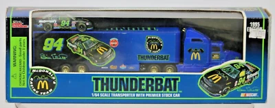 1995 THUNDERBAT 1/64 SCALE TRANSPORTER W/ PREMIER STOCK CAR - NEW Old Stock - Image 1 of 4