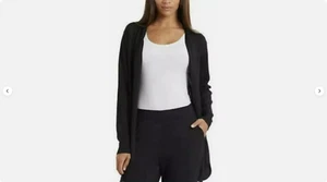 Ella Moss Women's Cardigan Lightweight Long Sleeve Open Front (Black, Medium)NWT - Picture 1 of 4