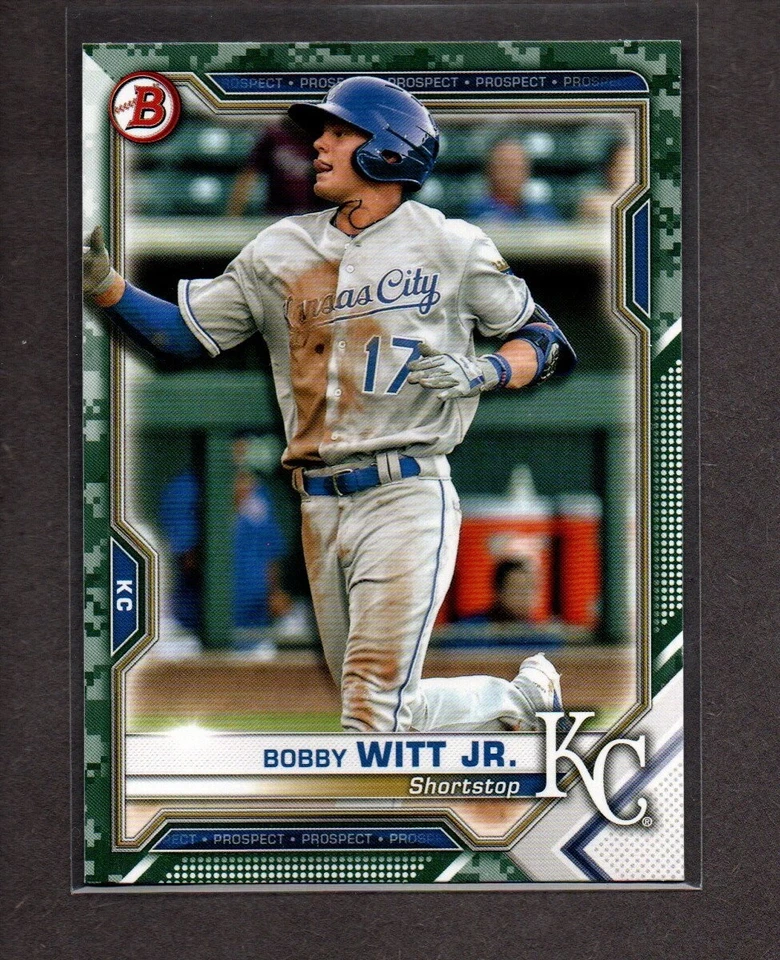 2021 Bowman Prospects Camo #BP (singles) Complete your Set - Image 1 of 1