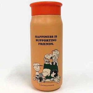 SNOOPY Starbucks Kaffee Edelstahl Miniflasche orange 355ml - Bild 1 von 3