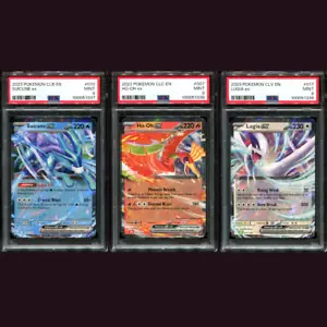 PSA 9 HO-OH EX LUGIA EX SUICUNE EX SET CLASSIC COLLECTION POKEMON ENGLISH - Picture 1 of 7